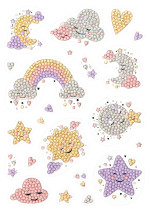 Кристальная ( алмазная) мозаика  " ФРЕЯ" ALVN- 129 наклейки " Сладкие мечты" 14 х 19. 5 см