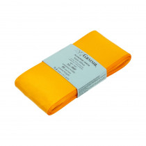 Лента атласная 50 мм ( 2 ") "Gamma" ФАСОВКА 5.4 м №120 т-желтый