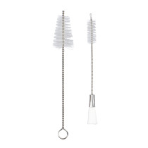 "S-CHIEF" SHF-0091 Набор щеток для очистки кондитерских насадок металл нейлон 2 шт набор щеток