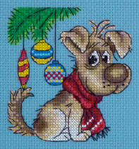 " Klart" набор для вышивания 8- 245 " В ожидании подарков" 