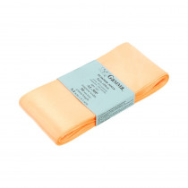 Лента атласная 50 мм ( 2 ") "Gamma" ФАСОВКА 5.4 м №071 св.кремовый