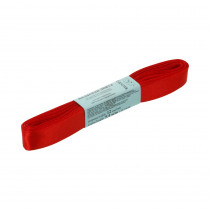 Лента атласная 12 мм ( 1/2 ") "Gamma" ФАСОВКА 5.4 м №112 т.красный