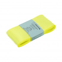 Лента атласная 50 мм ( 2 ") "Gamma" ФАСОВКА 5.4 м №058 ярко лимонный