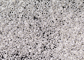 Бисер Япония MIYUKI Seed Beads 15/0 5г 0961 яркий стерлинговое покрытие