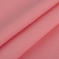 Канва K04 " Gamma" Aida №14 цв. 100% хлопок 50 х 50 см ± 2 см розовый