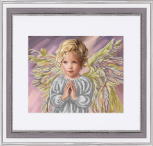 Рисунок на ткани для вышивки бисером  К-3120 Прекрасный лик ангела