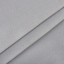 Канва K04 " Gamma" Aida №14 цв. 100% хлопок 150 x 100 см ± 2 см св- серый