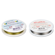 " Zlatka" / " Gamma" Проволока для бисера ( ланка) DZ d 0. 3 мм 100 м №07 шоколадный