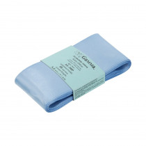 Лента атласная 50 мм ( 2 ") "Gamma" ФАСОВКА 5.4 м №049 голубой