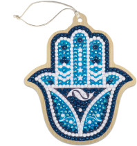 Кристальная ( алмазная) мозаика  " ФРЕЯ" ALVP- 023 подвеска " Рука Бога" 8. 5 х 9. 5 см