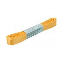 Лента атласная 12 мм ( 1/2 ") "Gamma" ФАСОВКА 5.4 м №119 бежево-желтый