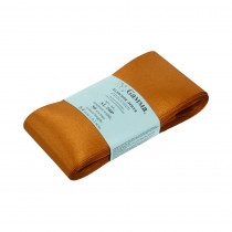 Лента атласная 50 мм ( 2 ") "Gamma" ФАСОВКА 5.4 м №051 св-коричневый