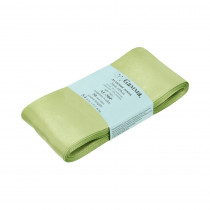 Лента атласная 50 мм ( 2 ") "Gamma" ФАСОВКА 5.4 м №062 бл.зеленый