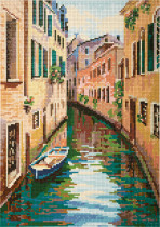 Кристальная ( алмазная) мозаика  " ФРЕЯ" ALVR- 260 " Венеция" 25 х 35 см