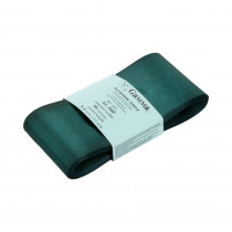 Лента атласная 50 мм ( 2 ") "Gamma" ФАСОВКА 5.4 м №036 т-изумрудный