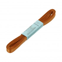 Лента атласная 6 мм ( 1/4 ") "Gamma" ФАСОВКА 5.4 м №122 рыжий