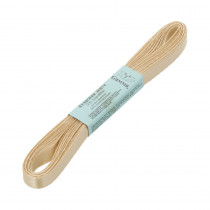 Лента атласная 6 мм ( 1/4 ") "Gamma" ФАСОВКА 5.4 м №118 св.бежевый