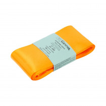 Лента атласная 50 мм ( 2 ") "Gamma" ФАСОВКА 5.4 м №064 желтый