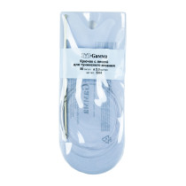 Для вязания " Gamma" SH4 крючок тунисский с леской алюминий d 3. 0 мм 80 см в чехле . 