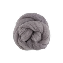 " Gamma" TFS- 050 " Шерсть для валяния" 100% полутонкая шерсть 50г №0431 серый