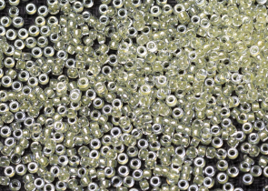 Бисер Япония MIYUKI Seed Beads 15/0 5г 1527 кристалл игристый сельдерей линия внутри