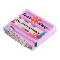 Craft & Clay полимерная глина CCH эффект матового стекла 50г 1413 венгерская сирень