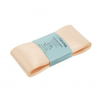 Лента атласная 50 мм ( 2 ") "Gamma" ФАСОВКА 5.4 м №061 св.св.бежевый