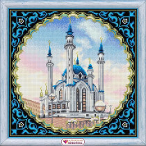"Алмазная живопись" АЖ-1924 "Символ Казани" 40 х 40 см