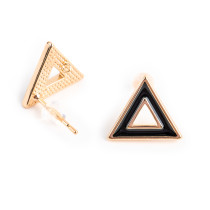 " Zlatka" Швензы FMK- H14 12 x 14 мм 2 шт 04 под золото, чёрный