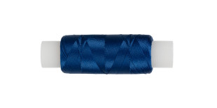 Нитки  для бисера TYTANIUM TNM 80% полиамид, 20% полиэстер 0. 1 мм 120 я 110 м синий