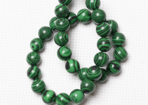 Бусины. Малахит. 7818081МП d-8мм.