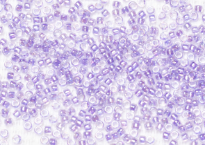 Бисер Япония круглый 11/0 10г 0477D наперстянка, радужный прозрачный