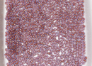 Бисер Япония круглый 11/0 10г 1824 александрит/оранжевый радужный, окрашенный изнутри