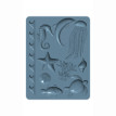 " Sculpey" Silicone Bakeable Mold силиконовая форма для слепков APM 61 Sea Life