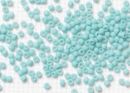 Бисер Япония круглый 11/0 10г 0055F бирюзовый, матовый непрозрачный