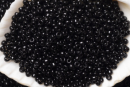 Бисер Япония MIYUKI Seed Beads 15/0 5г 0401 чёрный
