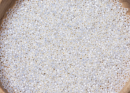 Бисер Япония MIYUKI Seed Beads 15/0 5г 0551 белый опал позолоченная линия внутри