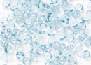 Бисер Чехия круглый 10/0 50 г 01233 прозрачный бледный аквамарин зольгель окрашенный