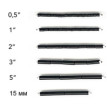 Бисер Чехия BUGLES 351- 12001 0. 5 " 1. 6 мм 50 г 93190 красный