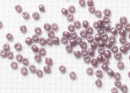Бисер Япония круглый 11/0 10г 0412 лаванда, радужный непрозрачный